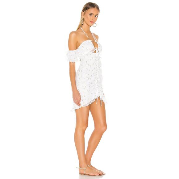 For Love & Lemons X Revolve Sand Dollar Mini Dress - M - Picture 2 of 7